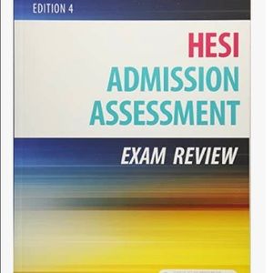 HESI Book Admission Assessment Exam Review